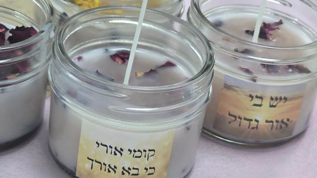 סדנת נרות ריחניים